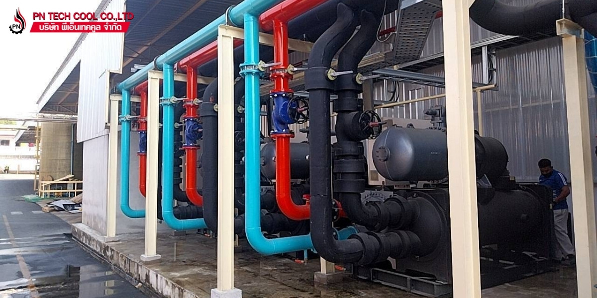 ชิลเลอร์ระบบน้ำเย็น โรงงานอุตสาหกรรม